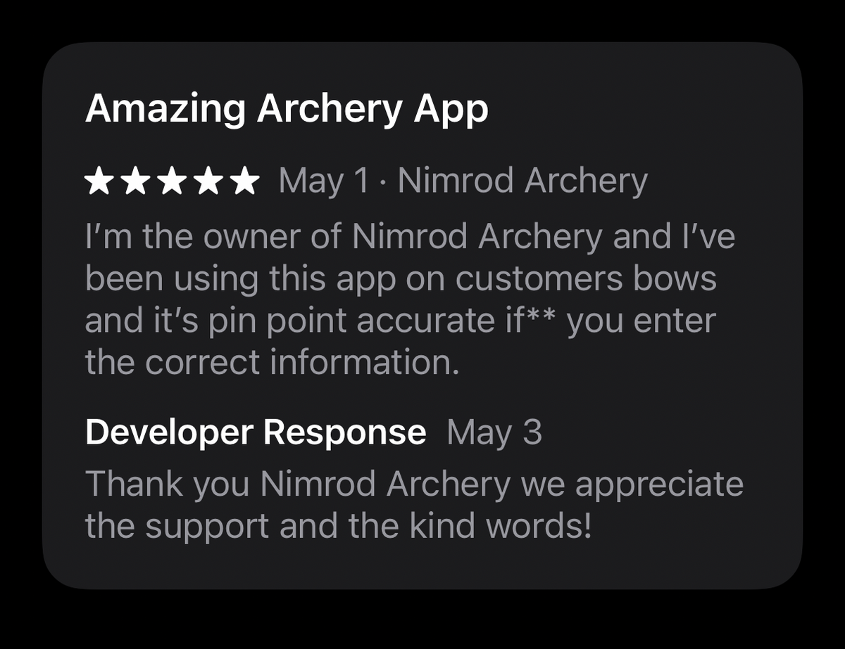 Archery Software Download App – Pro Archery Ballistics