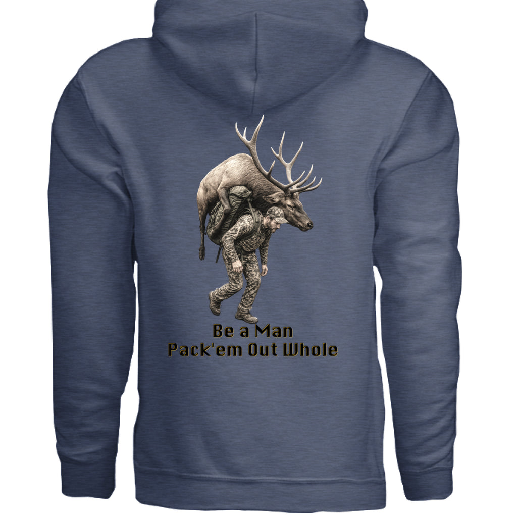 Heather Sport Dark Navy - BACK